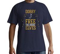 Abystyle - Harry Potter - T-Shirt Dobby Herren Blau - Basic