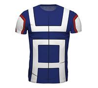 ABYSTYLE - My Hero Academia - Replica T-Shirt - Student - Blau und Weiß (L)