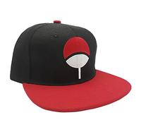 ABYstyle - NARUTO SHIPPUDEN - Schirmmützen - Schwarz & Rot - Uchiwa