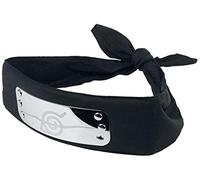 Naruto Shippuden - Anti Konoha Stirnband - schwarz - Offizieller & Lizenzierter Fanartikel Onesize