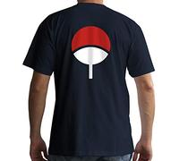 ABYstyle - Naruto Shippuden - T-Shirt - "Uchiwa" - Herren - Blau (L)