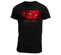 ABYSTYLE - One Piece: Red T-Shirt Shanks, Schwarz , S