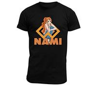 ABYSTYLE - One Piece T-Shirt Nami Schwarz, Schwarz, Medium