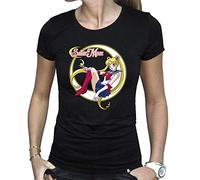 ABYSTYLE - Sailor Moon - T-Shirt - Sailor Moon - Frauen - Schwarz (M)