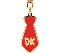 ABYSTYLE Schlüsselanhänger DONKEY KONG Krawatte - Offizielles Produkt - PVC - Sammlerzubehör - Metallring