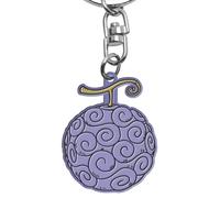 ABYSTYLE Schlüsselanhänger One Piece Dämonenfrucht Gum-Gum - Offizielles Produkt