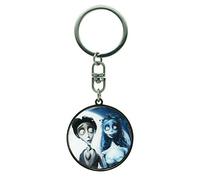 ABYSTYLE - Schlüsselanhänger - Victor & Emily, grau, Durchmesser ca. 3,5 cm, Grau, Durchmesser ca. 3,5 cm, grau, Diamètre environ 3.5 cm