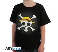AbyStyle - T-Shirt ONE PIECE "Skull with map" 9-10 ans - 3760116326735
