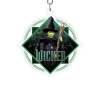 ABYstyle Schlüsselanhänger Wicked Elphaba Acryl® Grün 5,7 x 2,3 cm