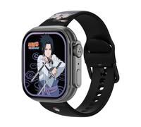 Abyx Fit Touch 5 - Sasuke Edition Smartwatch IP68 mit AMOLED-Touchscreen 1,75 Zoll, Anrufannahme, Gesundheitsüberwachung (Blutdruck, Cardio, Schlaf, SpO2) und 123 Sportarten.