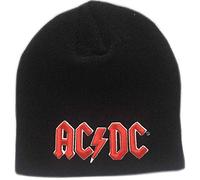 AC/DC Mütze Red 3D-Logo Schwarz