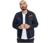 AC/DC - About To Rock - Jeansjacke - Blau - S - 100% Baumwolle Blau S