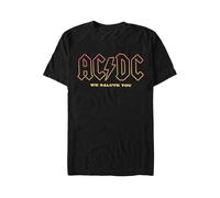 AC/DC - About To Rock Salute - T-Shirt - Schwarz - L - 100% Baumwolle,Jersey Schwarz L