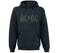 AC/DC AC/DC Logo Black Kapuzenpullover schwarz in L