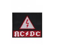 Ac Dc Acdc High Voltage Silver Aufnäher Besticktes Patch zum Aufbügeln Applique