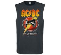 AC/DC Amplified Collection - For Those About To Rock Tank-Top charcoal in L