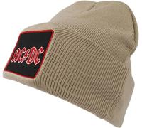 AC/DC Amplified Collection - Patch Beanie Mütze khaki