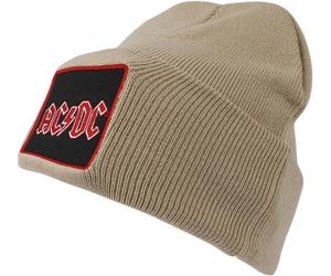 AC/DC Amplified Collection - Patch Beanie Mütze khaki