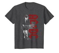 AC/DC - Angus Rockin T-Shirt, Kinder, Anthrazit Meliert, 116