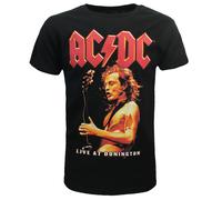 AC/DC Angus Young Live At Donington T-Shirt - Offizielles Merchandise Größe: XXL Schwarz