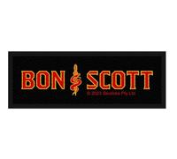 AC/DC AUFNÄHER PATCH # 93 BON SCOTT LOGO FLICKEN ABZEICHEN 12x4cm