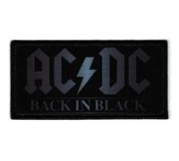 AC/DC - Back In Black Logo - Aufnäher / Patch