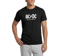 AC/DC Back In Black Logo Mit Blitz Männer T-Shirt