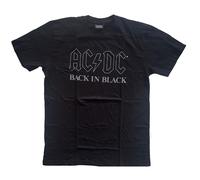 AC/DC - "Back In Black" T-Shirt für Herren/Damen Unisex (Schwarz) XL