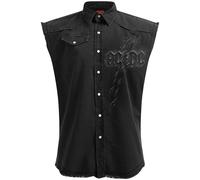 AC/DC Back In Black Torn (Back Print) Black M T-Shirt