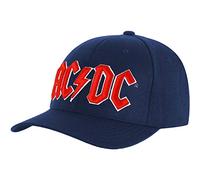 AC/DC Basecap – mit rotem Logo – Blau