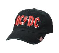 AC/DC - Baseball-Mütze für Herren/Damen Unisex (Schwarz/Rot) Einheitsgröße