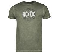 AC/DC Black Ice Männer T-Shirt grün S 100% Baumwolle Band-Merch, Bands