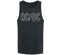 AC/DC Black Logo Tank-Top schwarz in S