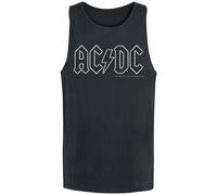 AC/DC Black Logo Tank-Top schwarz in L
