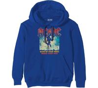 AC/DC Blow Up Your Video Blue M Hoodie