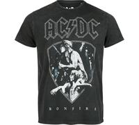 AC/DC Bonfire Männer T-Shirt grau XL 100% Baumwolle Band-Merch, Bands