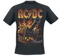 AC/DC Burning Salute T-Shirt schwarz in S