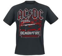 AC/DC Demon Fire Hell T-Shirt schwarz in L