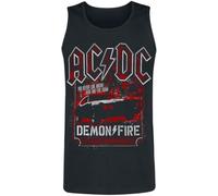 AC/DC Demon Fire Hell Tank-Top schwarz in XXL