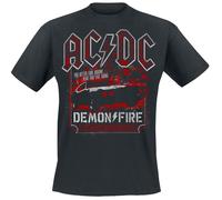 AC/DC Demon Fire Hell T-Shirt schwarz in M