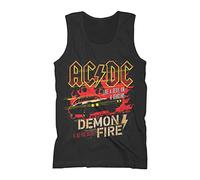 AC/DC Demon Fire Männer Tank-Top schwarz XL 100% Baumwolle Band-Merch, Bands