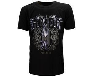 AC/DC Electric Plug Me In T-Shirt - Offizielles Merchandise S Schwarz