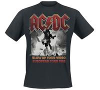 AC/DC European Tour 1988 T-Shirt schwarz in S