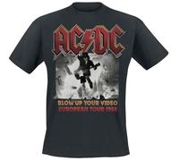 AC/DC European Tour 1988 T-Shirt schwarz in XXL