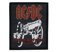 AC/DC - For Those About To Rock Red Logo - Aufnäher / Patch