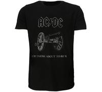 AC/DC For Those About To Rock T-Shirt Schwarz - Offizielles Merchandise XXL Schwarz