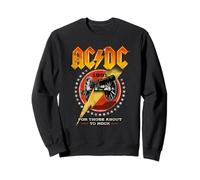 AC/DC für alle, die kurz davor sind, Distressed Cannon And Stars zu rocken Sweatshirt