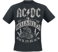 AC/DC Hells Bells 1980 - Heavyweight T-Shirt schwarz in L