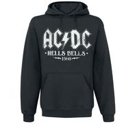 AC/DC Hells Bells 1980 Kapuzenpullover schwarz in M