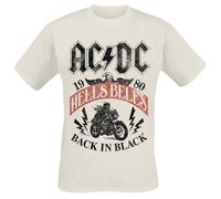 AC/DC Hells Bells 1980 T-Shirt beige in S